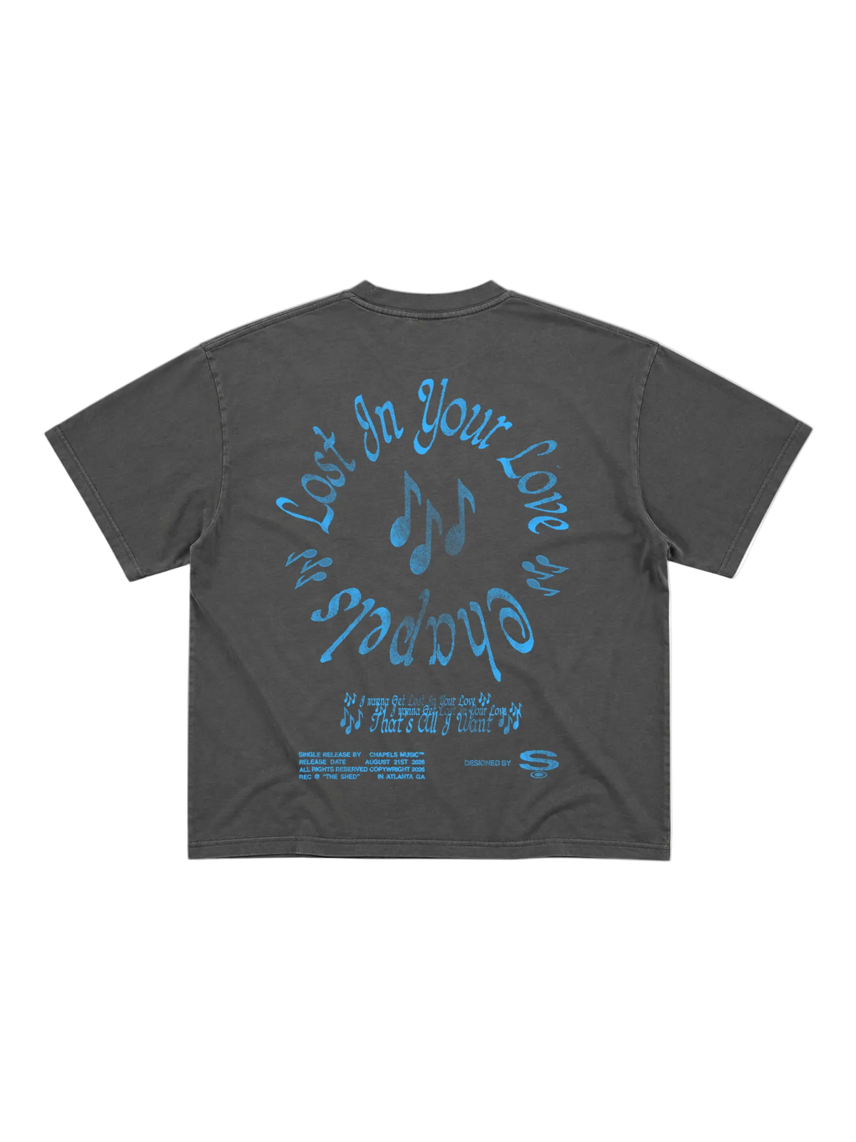 Lost In Your Love "Choir Tee" (Washed Gray)