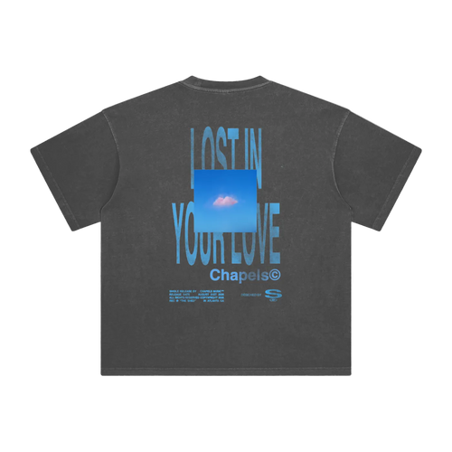 Lost In Your Love "Sky Tee" (Washed Gray)