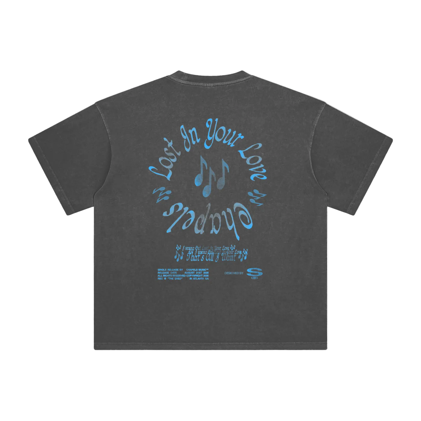 Lost In Your Love "Choir Tee" (Washed Gray)