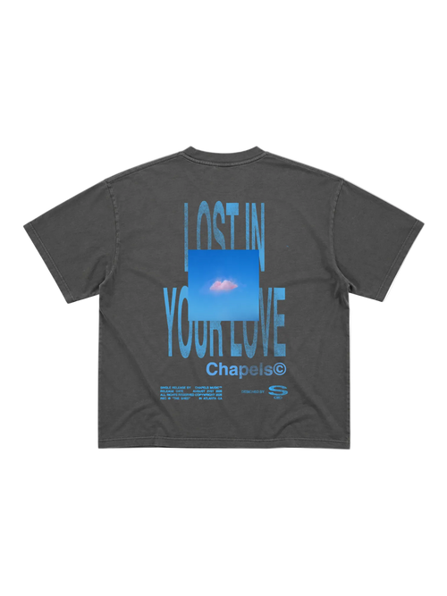 Lost In Your Love "Sky Tee" (Washed Gray)