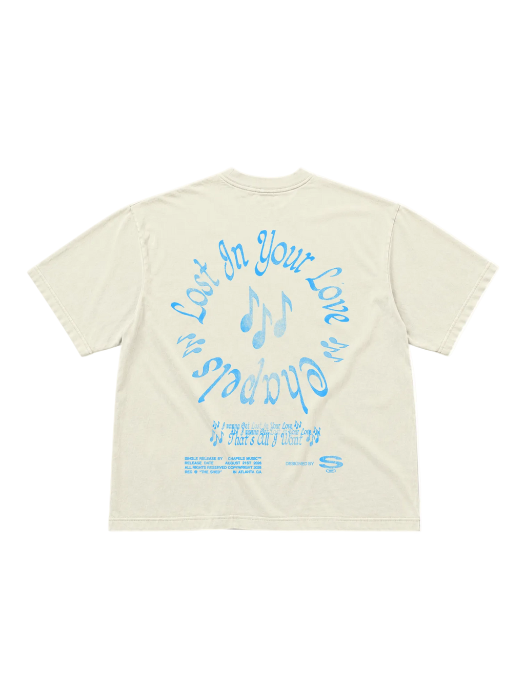 Lost In Your Love "Choir Tee" (Cream)